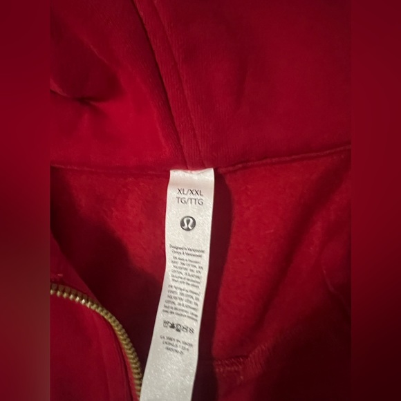 NWOT Lululemon Lunar New Year Oversized Scuba 1/2 Zip hoodie - Picture 9 of 9